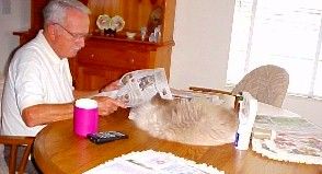 casey and the newspaper